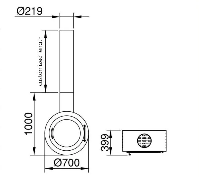 Multi-Fuel Pellet Stove/Wood Stove/Fireplace