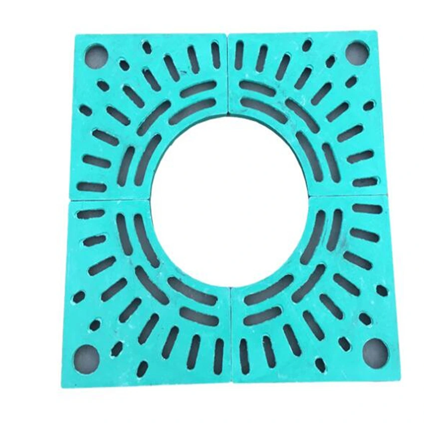 Composite Light FRP Resin Tree Grating Grates for Park and Garden