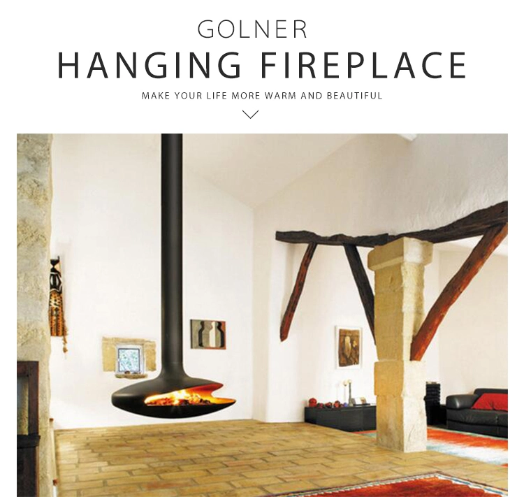 Suspended Hanging Fireplace Bioethanol