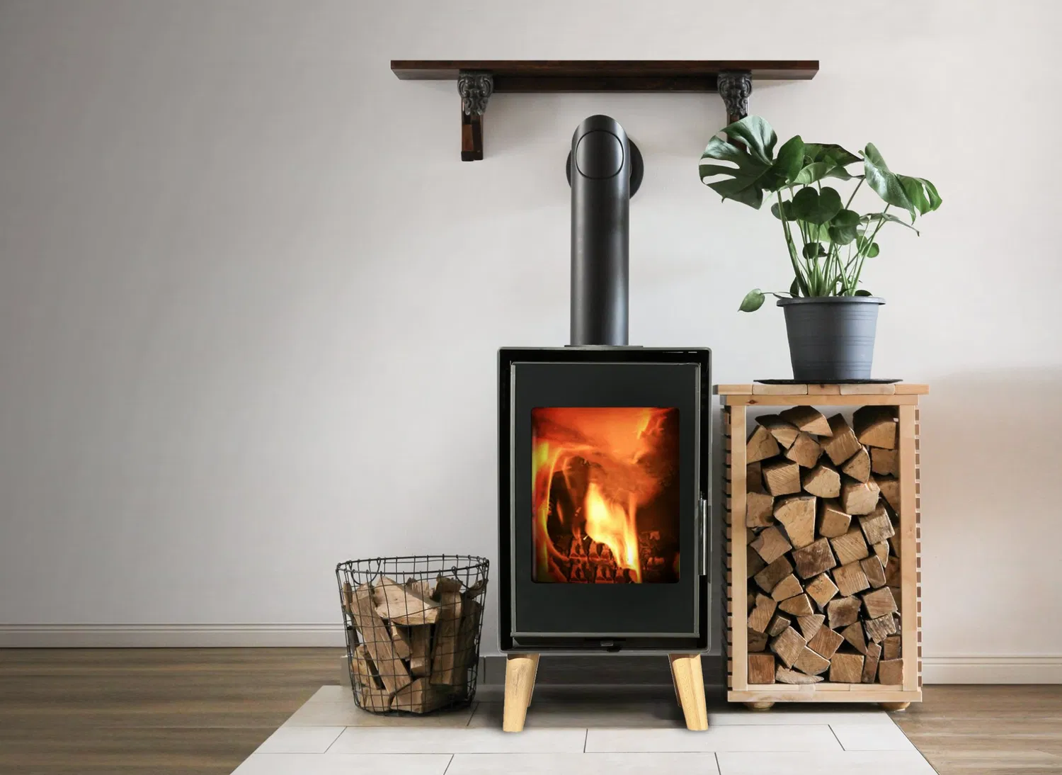 Neues Produkt Holzofen-Heizkamin mit 2022 Echo Design China Factory